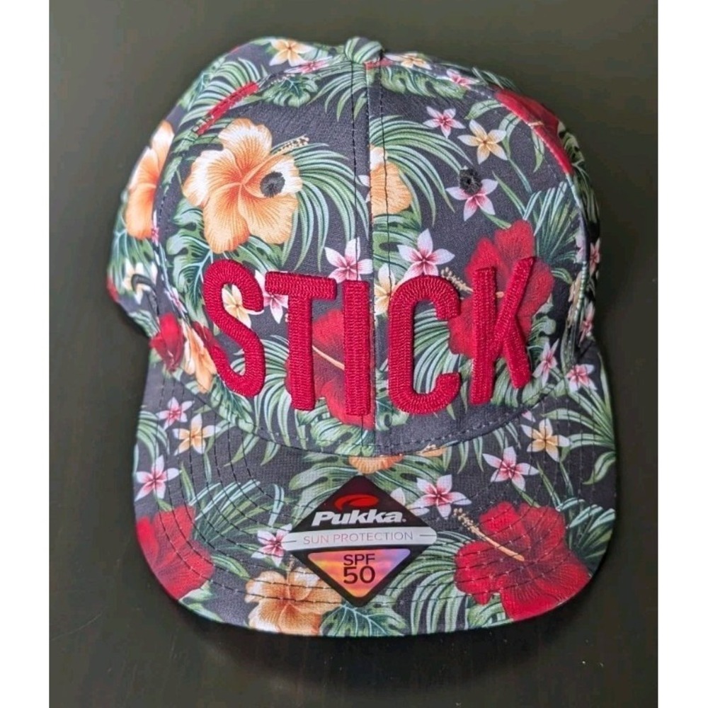 Stick‎ O'Odham/Piipaash Floral Snapback Hat Multicolor One Size Adjustable Pukka